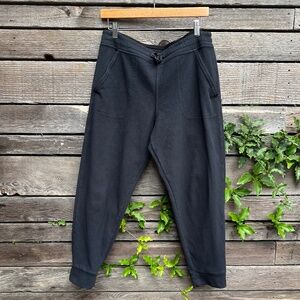 Patagonia Woman’s fleece jogger pant: Black, Size L